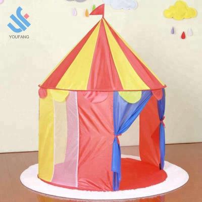 China YF-Z301 YF-Z301 Princess Babies Portable Kids Open Tent Colorful Pop Castle Play Up Tent Teepee Tent Children for sale