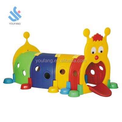 China YF-06001A Factory Newest Factory Playground Tunnel Elf Tunnel Kids Outdoor Playground Crawling Tunnel Indoor Equipment Plastic Crawlers for sale