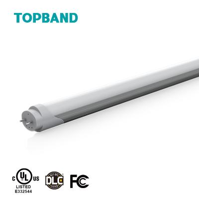 China desktop t5/t8 china led tube light ballast compatible, type B single and dual t8 1.2m milk white tub8 led tube light cooler for sale