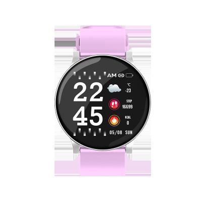 China APP control W8 fitness tracker heart rate monitor pedometer ladies sports waterproof smartwatch 2020 smartwatch sport for sale