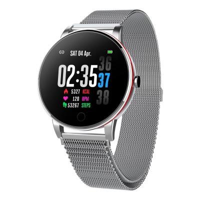 China Y9 Touch Screen Smart Watch 2020 Smart Watch Clock Tracker Heart Rate IOS Waterproof Android Smart Bracelet for sale