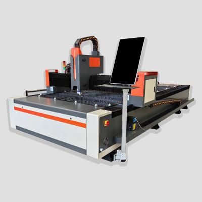 China SERVOMOTOR 3015 CNC Fiber Laser Cutter 1500w Laser Cutter Laser Cnc Metal Cutting Machine For Metal Sheet for sale