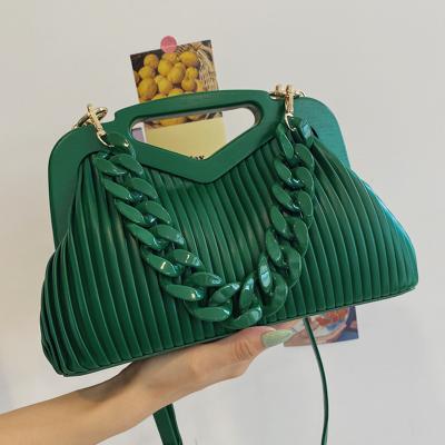 China 2021 fashion designer luxury handbag famous purse chain shoulder bag for women clutch bag fashion cloud bag for sale