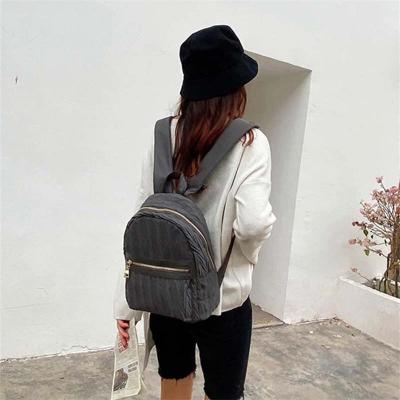 China Large Capacity Waterproof Wholesale Nylon Bags Backpack Women Handbag Waterproof Baby Diaper Quilted Bag for sale