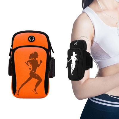 China Multifunctional Sports Waterproof Fashion Pattern Smartphone Case Mobile Phone Gym Bag Arm Mobile Cell Bag Design Outdoor Sports Bag for sale