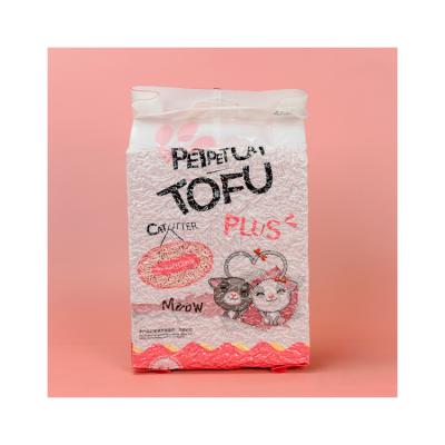 China 100% Viable Biodegradable and Vegan Flushable Cat Litter Tofu for sale