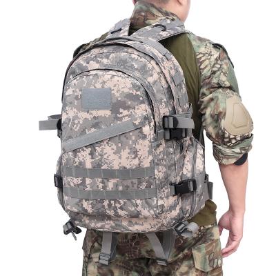 China Waterproof Expandable 40L Rucksack Suitable For Hiking And Camping , Patrol Duty Combat 3D Rucksack for sale