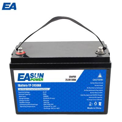 China Power tools in Lifepo4 current solar lithium Ion Battery For Rv /Boat/Solar/Golf Cart/UPS/Camping battery 24v 50ah lithium battery supplier for sale