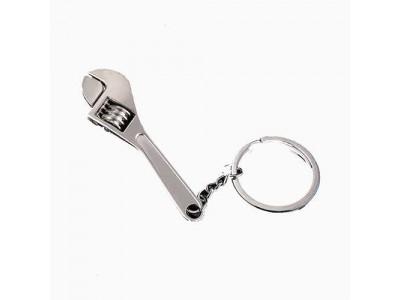 China Metal Mini Tool Bottle Opener Keychain,Promotion gift, innovative mini wrench bottle opener keychain, nickle plating for sale