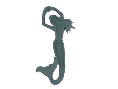 China Cool Innovative best selling promotion gift die cast iron classic folk art Mermaid beer bottle opener for sale