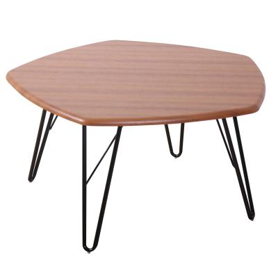 China MDF Adjustable Restaurant Modern Design Wooden Dining Table (Height) Coffee Table for sale