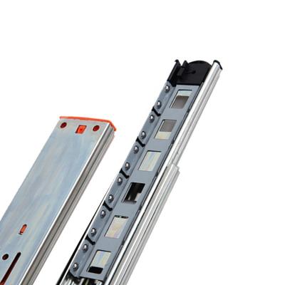 China 3 Channel 45mm Cheap 3 Fold+Full Extension Price Ball Bearing Open Drawer Slide for sale