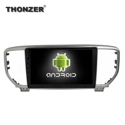 China THONZER Android Car Radio Player 10.1 Inch HD 2.5D Touch Screen Car Stereo Handsfree For Sportage 2018-2020 Te koop