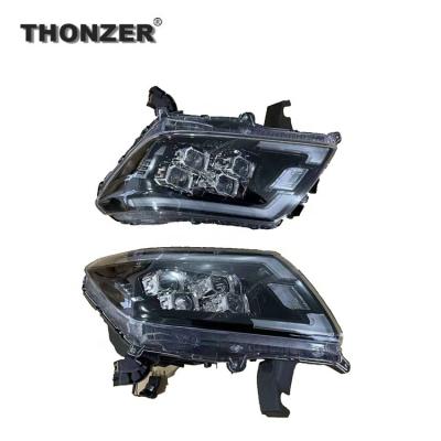 China Thonzer Headlight For N ISSAN NAWARA LED 4 Eyes Headlight Navara Pickup 2016-2019 en venta