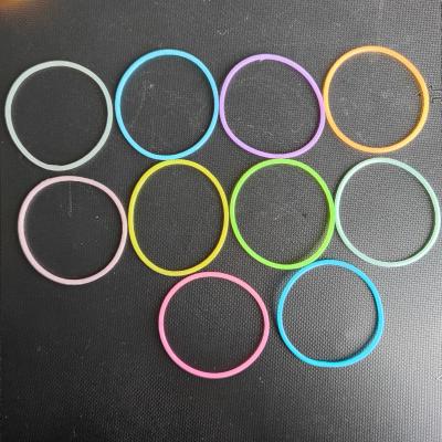 China Europe Custom Colored Silicone Band Good Elastic Silicone Rubber Band for sale