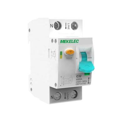 China MEKELEC Low Voltage Modular TMAFD1-32 MCB Arc Fault Detection  Device AFDD 6KA for sale