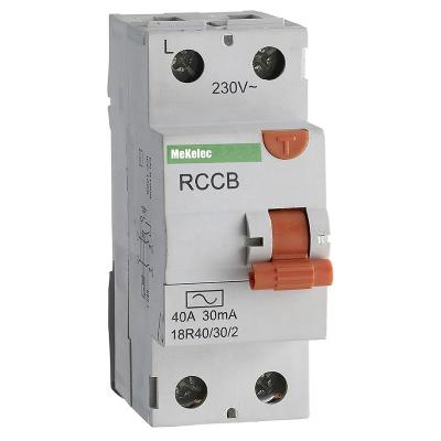 China MEKELEC Low Voltage Modular KL-12 Residual Current Circuit Breaker Interruptor RCD/RCCB 6KA 6KA for sale