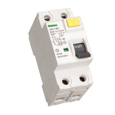 China MEKELEC Low Voltage Modular JVL1-63-K6 Residual Current Circuit Breaker RCD/RCCB 6KA 6KA for sale