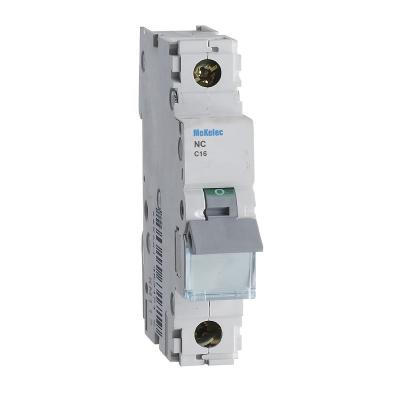 China MEKELEC Low Voltage Modular NC-63 Miniature Circuit Breaker MCB 10KA 10KA for sale