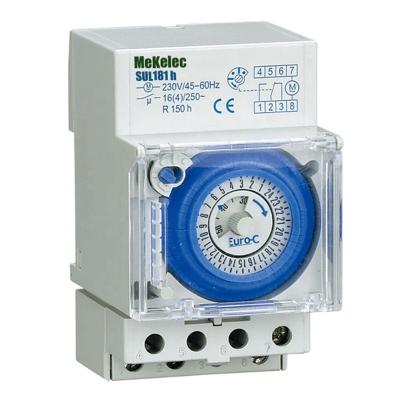 China MEKELEC SUL181h SUL181d AHC181h 24 hour 15 min Minimum Analogue Switch Timer SUL181h for sale