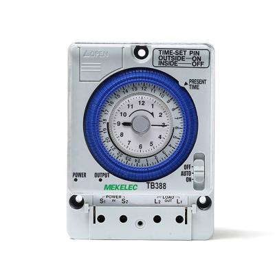 China MEKELEC  Analogue 4-modules TB388/TB388B Mechanical Switch Timer TB388 for sale