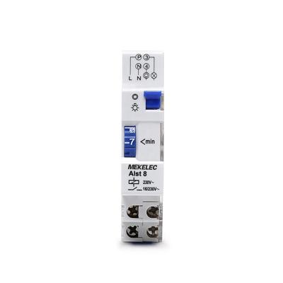 China Timer Control MEKELEC ALST8 1-module mechanical Staircase Switch Timer for sale