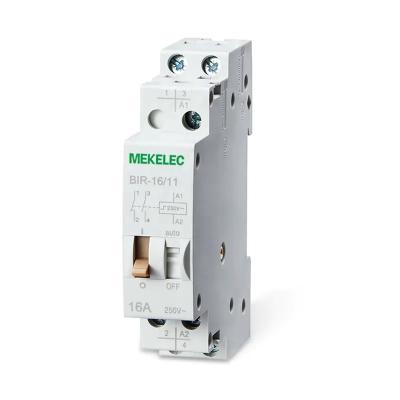 China Impulse Latching MEKELEC 1-module WYJ3 BIR Switch Timer 16AX Impulse Latching Relay for sale