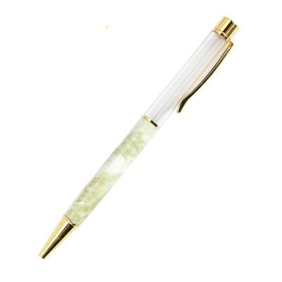 China Japan DIY Popular Glitter Tube Tip Pen Custom Metal Pen With Blank Logo for sale