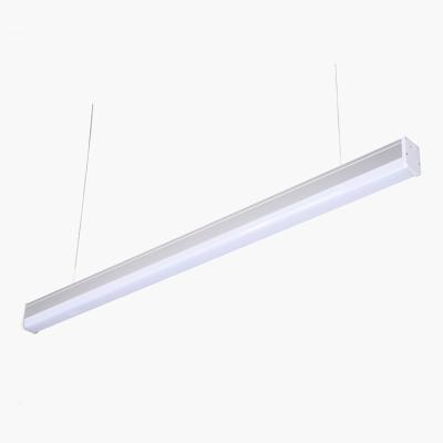 China China Factory Wholesale China Factory Commercial Aluminum Desk Pendant Lighting Industrial Lighting Hanging Lamp Led Line Light Fixture for sale