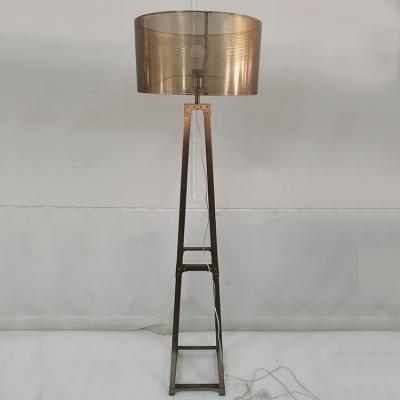 China Modern Stainless Steel Floor Lamp Holder Creative Fishing Lamp For Living Room for sale