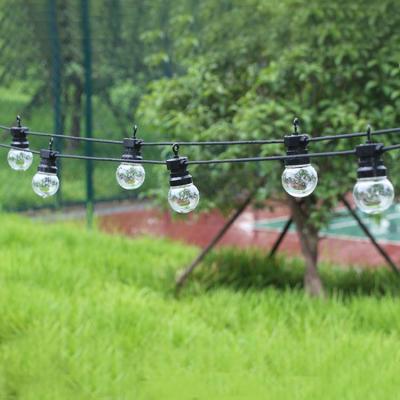 China Garden Low Voltage Commercial Bistro Festoon Lights with Filament Bulbs for Use Bars Restaurants and Commercial Cafe Festoon Lights for sale