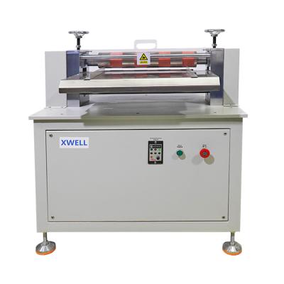 China Factory Semi-automatic Slitting Machine For Mobile Battery Making Equipment for sale