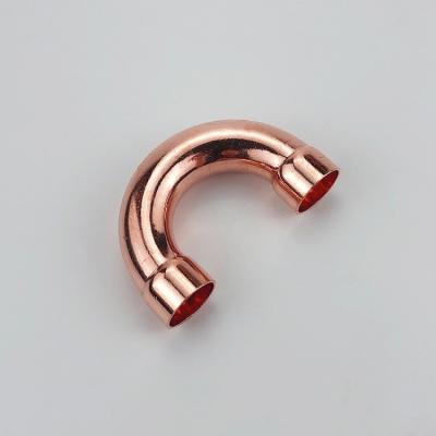 China 180 degree copper elbow equal cxc welding copper pipe fittings for sale