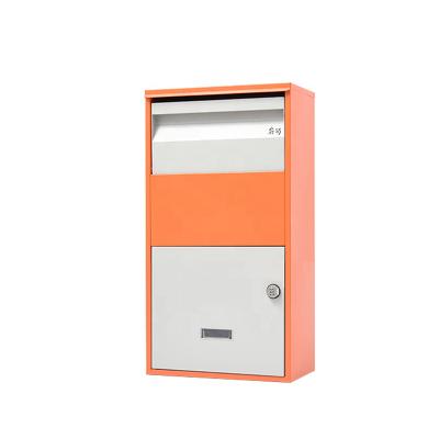 China Wall Mounted Wall Mounted Parcel Box Small Size Drop Delivery Boxes for sale