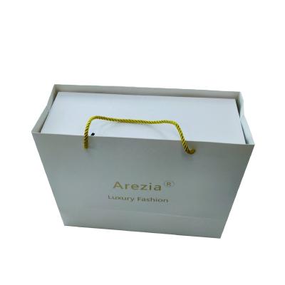 China Recyclable Luxury Custom Unique Printing Gift Commercial Shopping Paper Bag for sale