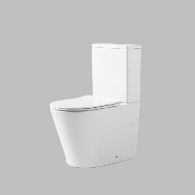 China Double-flow B China Factory Supplier Top Quality Modern Design Two Piece Washdown Toilet WC Bathroom Shower Hotel Home Restaurant for sale