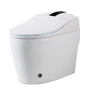 China European Modern Intelligent Auto Operation Smart Toilet Bidet Automatic Flushing Toilet Sanitaryware for sale