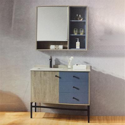 China Chinese Factory Cheap Bathroom Vanity Cabinet Wall Mounted Mirrored Waterproof Bathroom Cabinet for sale