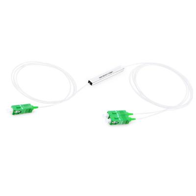 China FTTH FTTB FTTX Network FTTH Pon Solution Fiber Optic PLC Splitter with 1x2 1x4 1x8 1x16 1x32 1x64 Mini Steel Tube ABS SC APC Splitters for sale