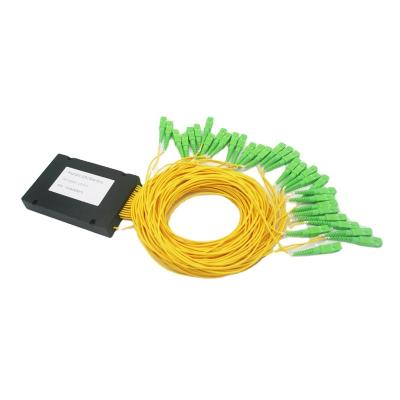 China FTTH FTTB FTTX Network 1x32 ABS PLC Fibra Optica Splitter for sale