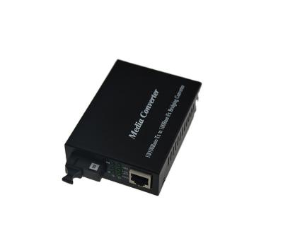 China FTTH 10/100M Fiber Fast Ethernet Media Converter 1310nm/1550nm 1550/1310nm WDM SM 20Km SC 10/100Base-TX to 100Base-FX for sale