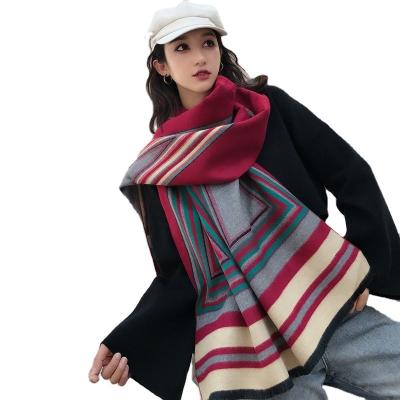 China Designer Fashion Scarf Wholesale Soft Soft Feeling Scarf Luxury Women's Cashmere Styles Scarf for sale