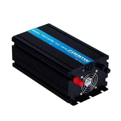 China Inverter with Charger SUYEEGO 1000W Rechargeable Pure Sine Wave Power Inverter DC to AC Inverter 12v 24v 48v with UPS Function for sale