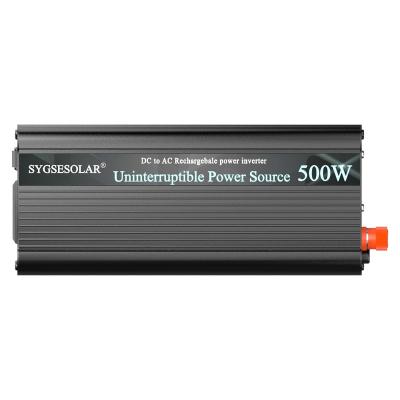 China Aluminum alloy 500 watt solar power inverter price with charger for sale