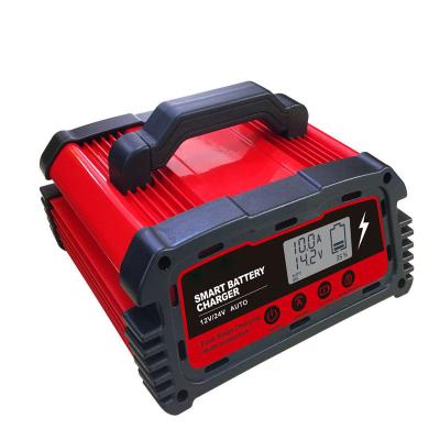 China Portable Power Tool 12V 24V Solar System Battery Charger Car Battery Fast Smart Charger for sale