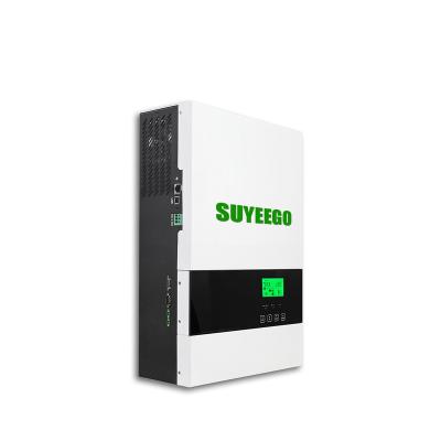 China 1kw 8kw to SUYEEGO Inverter 24V 48V Parallel Hybrid Solar Inverter 3500W 5500W Pure Sine Wave Battery Free Inverter for sale