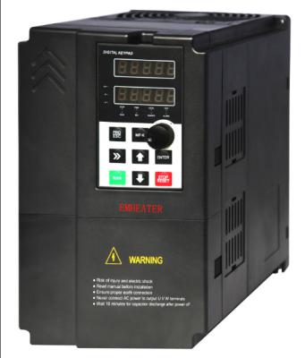 China Motor Single Phase 220V Input&3Phase Output 5.5kw AC Frequency Converter for sale