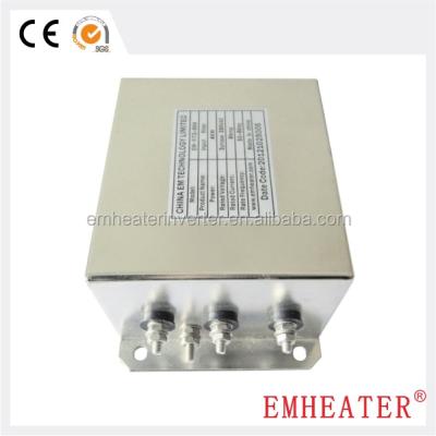 China Mains filter Electronic equipments 380v 400v 480v best product0.75kw 1HP output EMI filter for sale