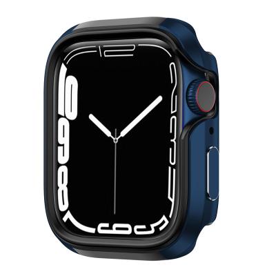 China Full Page Classic Watch Case Anti-scratch Case Cover Screen Protector Watch Accessories For iWatch 7 Series 41mm 45mm for sale