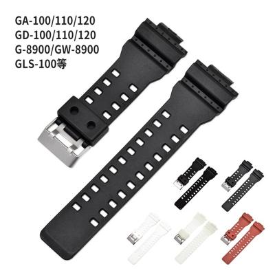 China High Quality Classic PU Watch Band for GA-100 Watch and Fashion Sports Watch Strap Band for sale